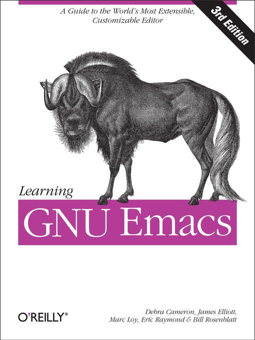 Title details for Learning GNU Emacs by Debra Cameron - Wait list